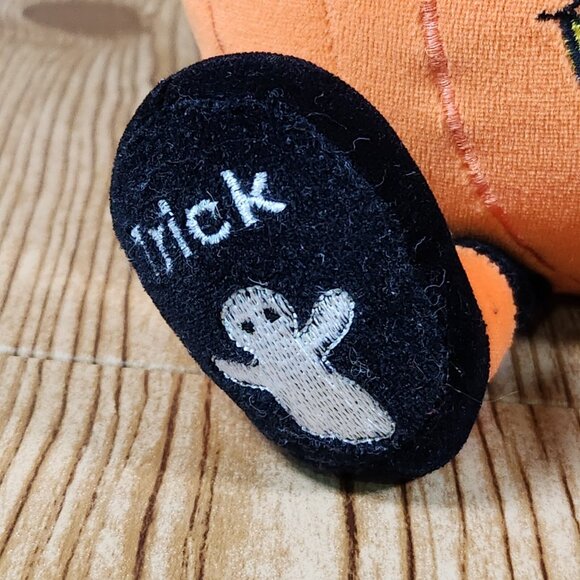 Vtg Eurpsville Eurps Halloween Pumpkin Anthropomorphic 2002 Plush Stuffed Doll - Picture 9 of 12